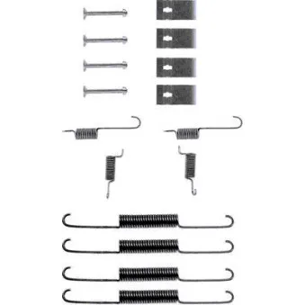 Kit d'accessoires, mâchoire de frein TEXTAR 97005400