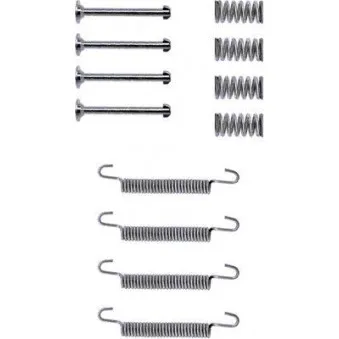 Kit d'accessoires, mâchoires de frein de stationnement TEXTAR 97005600
