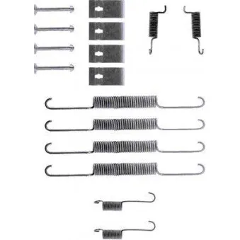 Kit d'accessoires, mâchoire de frein TEXTAR