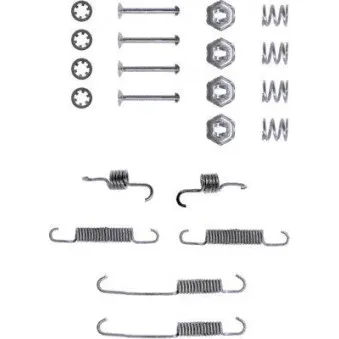 Kit d'accessoires, mâchoire de frein TEXTAR 97005900