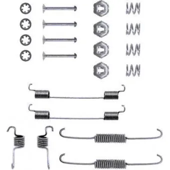 Kit d'accessoires, mâchoire de frein TEXTAR 97006000