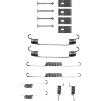 Kit d'accessoires, mâchoire de frein TEXTAR 97006100