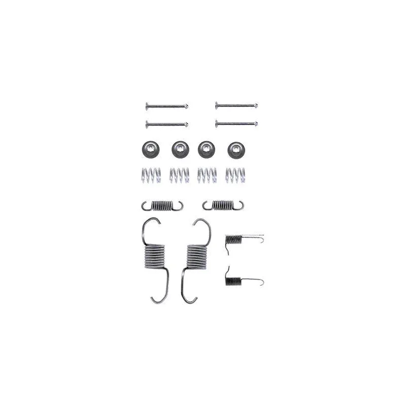 Kit d'accessoires, mâchoire de frein TEXTAR 97007400