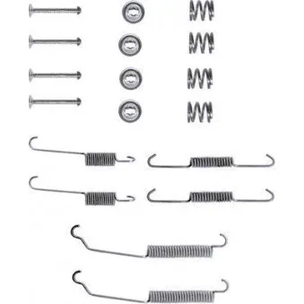 Kit d'accessoires, mâchoire de frein TEXTAR 97007600
