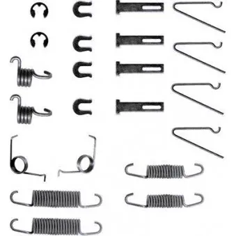 Kit d'accessoires, mâchoire de frein TEXTAR 97007700