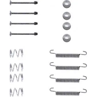 Kit d'accessoires, mâchoires de frein de stationnement TEXTAR 97008400