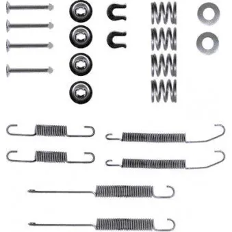 Kit d'accessoires, mâchoire de frein TEXTAR 97008600