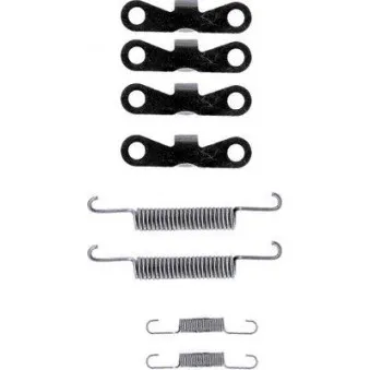 Kit d'accessoires, mâchoires de frein de stationnement TEXTAR 97008700