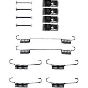 Kit d'accessoires, mâchoire de frein TEXTAR 97008800