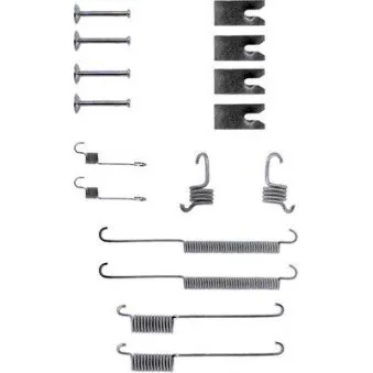 Kit d'accessoires, mâchoire de frein TEXTAR 97009200