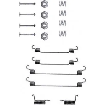 Kit d'accessoires, mâchoire de frein TEXTAR 97009400