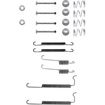 Kit d'accessoires, mâchoire de frein TEXTAR 97009700