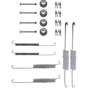 Kit d'accessoires, mâchoire de frein TEXTAR 97010600