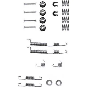 Kit d'accessoires, mâchoire de frein TEXTAR 97010900