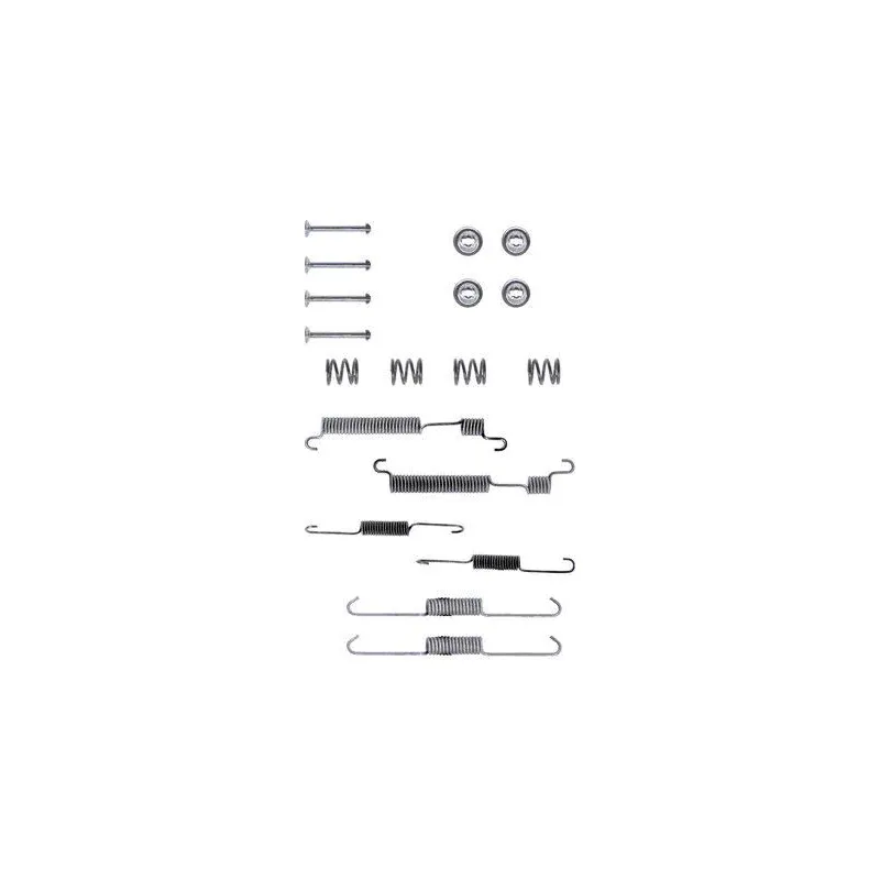 Kit d'accessoires, mâchoire de frein TEXTAR 97011100