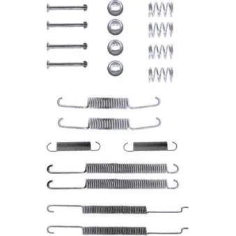 Kit d'accessoires, mâchoire de frein TEXTAR 97011300