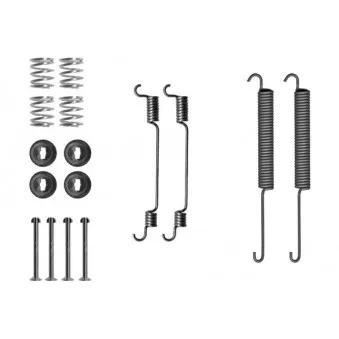 Kit d'accessoires, mâchoire de frein TEXTAR 97012200