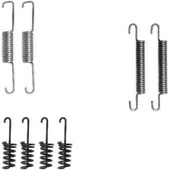 Kit d'accessoires, mâchoires de frein de stationnement TEXTAR 97012300