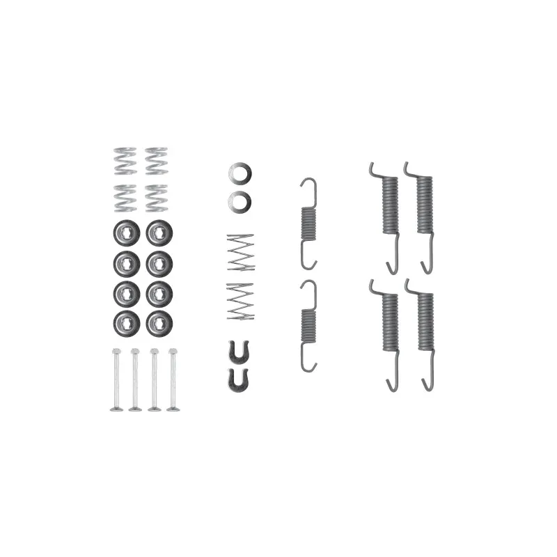 Kit d'accessoires, mâchoires de frein de stationnement TEXTAR 97012701