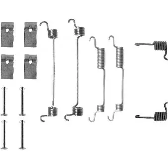 Kit d'accessoires, mâchoire de frein TEXTAR 97013500