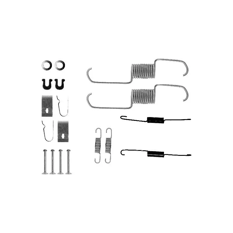 Kit d'accessoires, mâchoire de frein TEXTAR 97013600