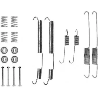 Kit d'accessoires, mâchoire de frein TEXTAR 97013800