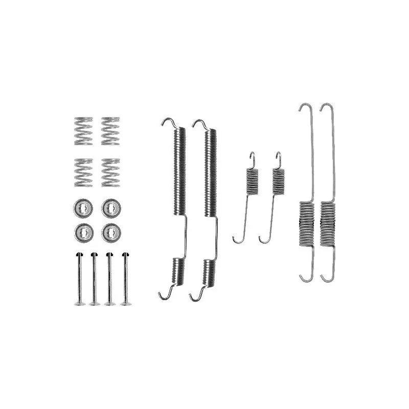 Kit d'accessoires, mâchoire de frein TEXTAR 97013800
