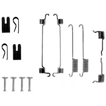 Kit d'accessoires, mâchoire de frein TEXTAR 97014000