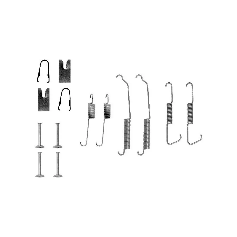 Kit d'accessoires, mâchoire de frein TEXTAR 97014100