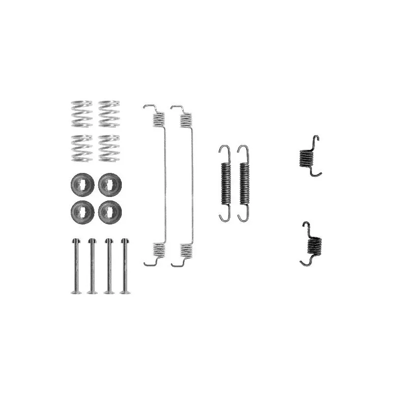Kit d'accessoires, mâchoire de frein TEXTAR 97014300