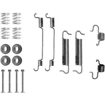 Kit d'accessoires, mâchoire de frein TEXTAR 97014600