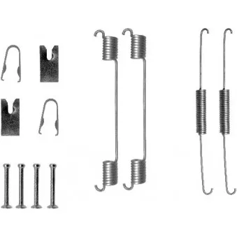 Kit d'accessoires, mâchoire de frein TEXTAR 97014700
