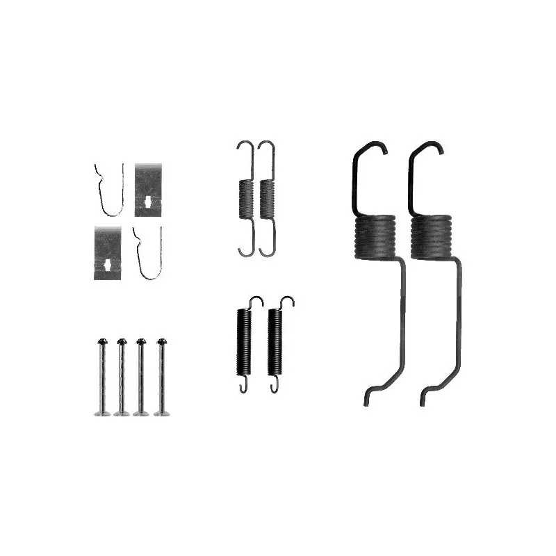 Kit d'accessoires, mâchoire de frein TEXTAR 97015900