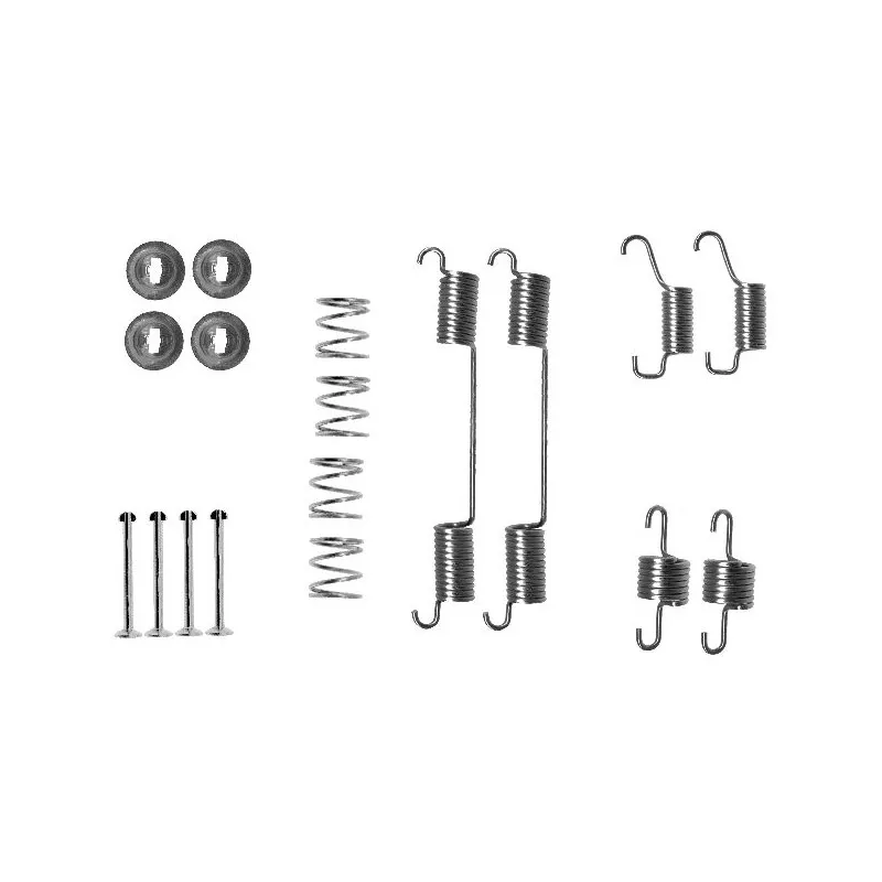 Kit d'accessoires, mâchoire de frein TEXTAR 97016600