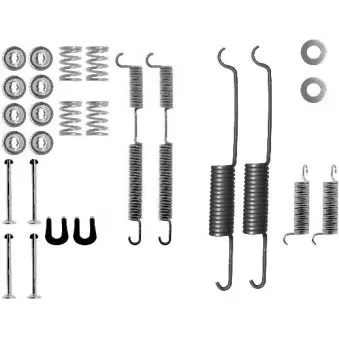 Kit d'accessoires, mâchoire de frein TEXTAR 97021200