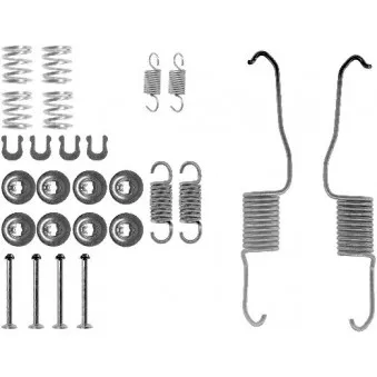 Kit d'accessoires, mâchoire de frein TEXTAR 97028900