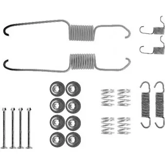 Kit d'accessoires, mâchoire de frein TEXTAR 97029000
