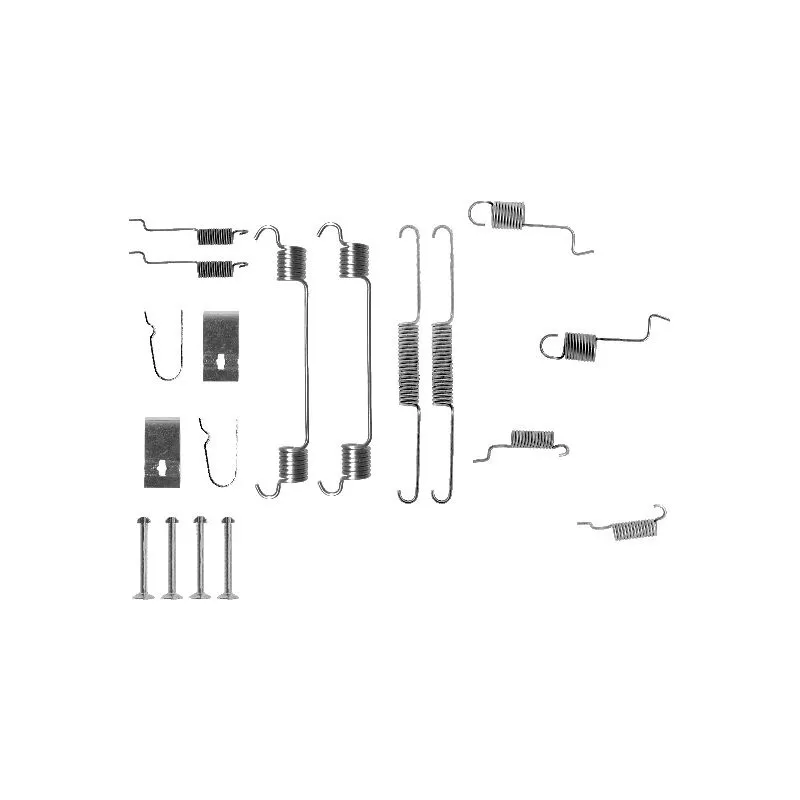 Kit d'accessoires, mâchoire de frein TEXTAR 97030100