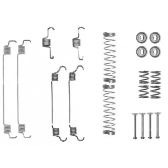 Kit d'accessoires, mâchoire de frein TEXTAR 97031200