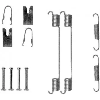 Kit d'accessoires, mâchoire de frein TEXTAR 97031600
