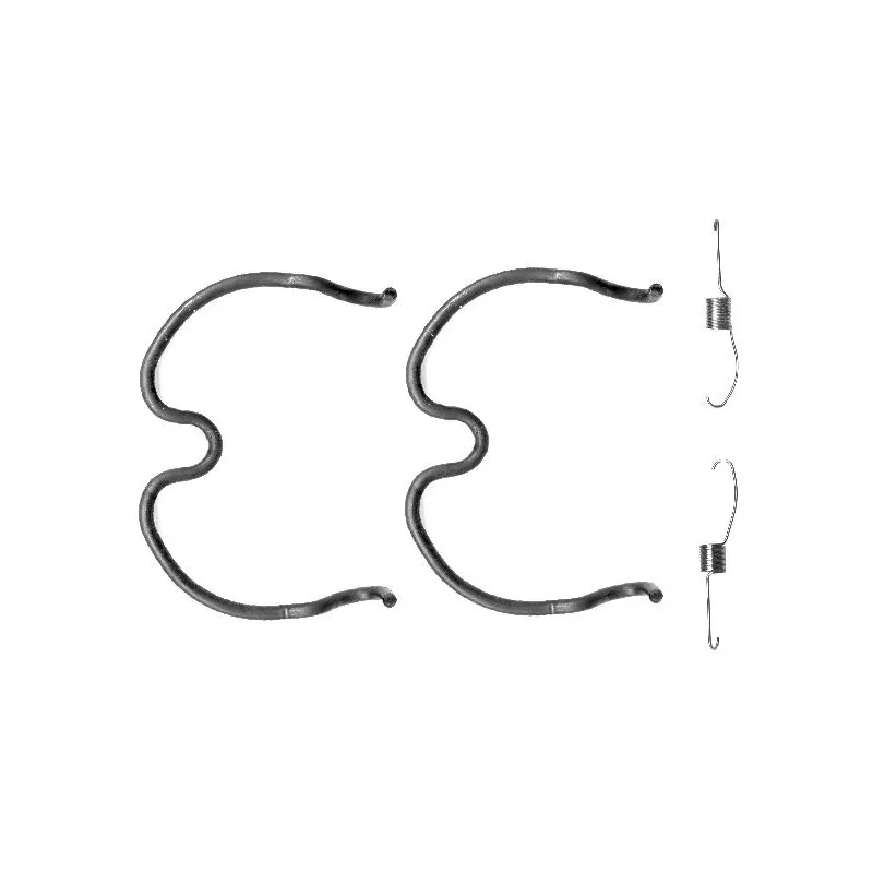 Kit d'accessoires, mâchoire de frein TEXTAR 97032300