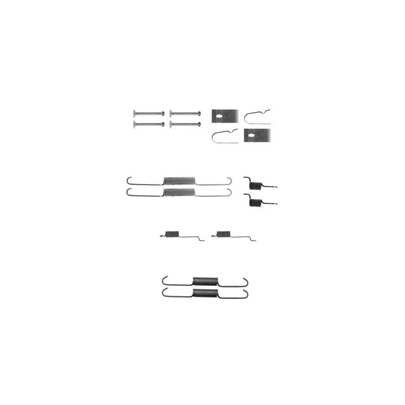 Kit d'accessoires, mâchoire de frein TEXTAR 97034200