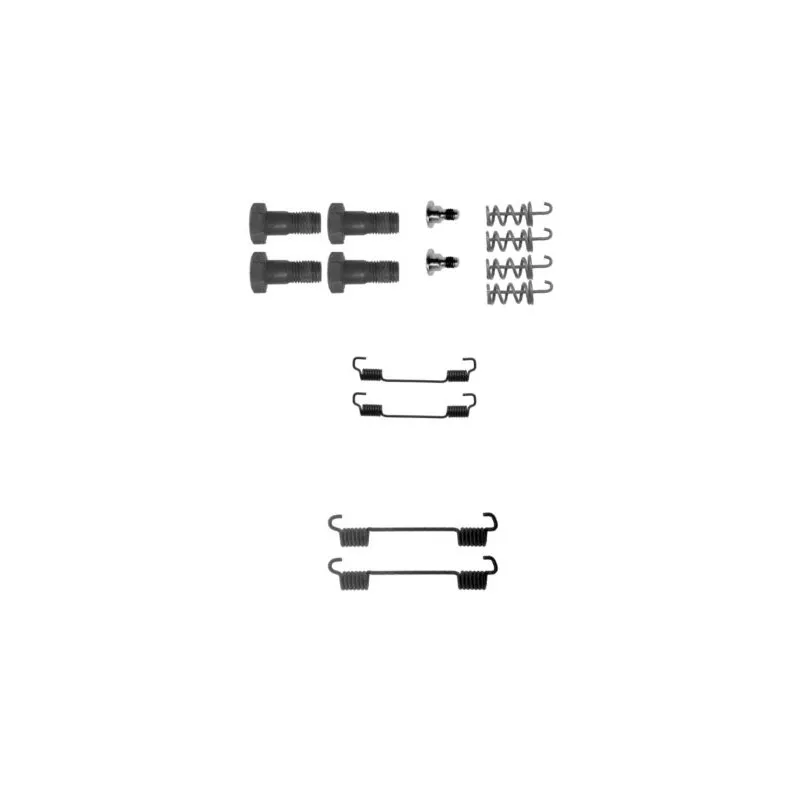 Kit d'accessoires, mâchoires de frein de stationnement TEXTAR 97034500