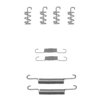 Kit d'accessoires, mâchoires de frein de stationnement TEXTAR 97034800