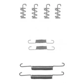 Kit d'accessoires, mâchoires de frein de stationnement TEXTAR 97034900