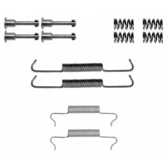 Kit d'accessoires, mâchoires de frein de stationnement TEXTAR 97036100