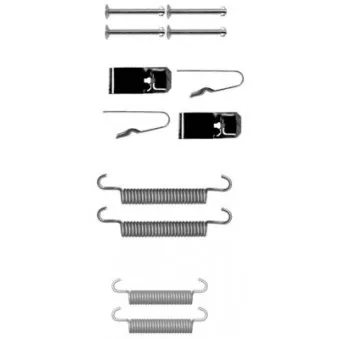 Kit d'accessoires, mâchoires de frein de stationnement TEXTAR 97036400