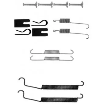 Kit d'accessoires, mâchoire de frein TEXTAR 97037400