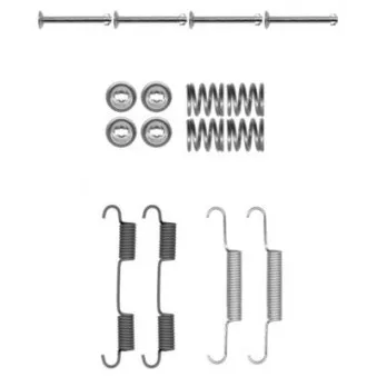 Kit d'accessoires, mâchoires de frein de stationnement TEXTAR 97037500