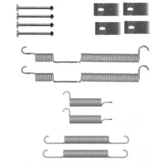 Kit d'accessoires, mâchoire de frein TEXTAR